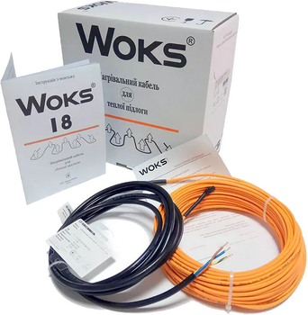 Нагрівальний кабель Woks 18, 1740 Вт, 98 м (woks-18-1740w)