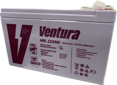 Аккумуляторная батарея Ventura HRL 1234W