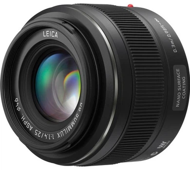 Объектив Panasonic Micro 4/3 Lens 25mm f/1.7 ASPH. Lumix G (H-H025ME-K)