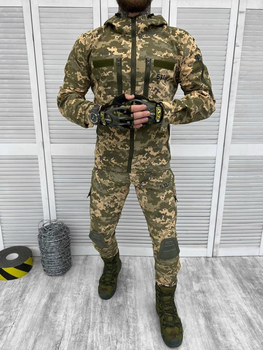 Тактичний військовий костюм Fortuna ( Куртка + Штани ), Камуфляж: Піксель, Розмір: XXL