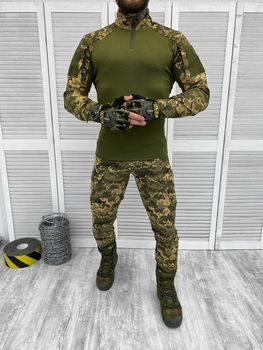 Тактичний військовий костюм Fostex ( Убакс + Штани ), Камуфляж: Піксель, Розмір: XXL
