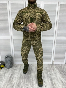 Тактичний військовий костюм Attac ( Кітель + Убакс + Штани ), Камуфляж: Піксель ЗСУ, Розмір: XL