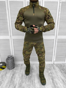 Тактичний військовий костюм Logos ( Убакс + Штани ), Камуфляж: Мультикам, Розмір: XXL