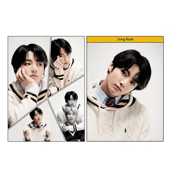 Постер плакат BTS Чон Чонгук Bangtan Boys ON 42х29 см А3 (poster_0010)