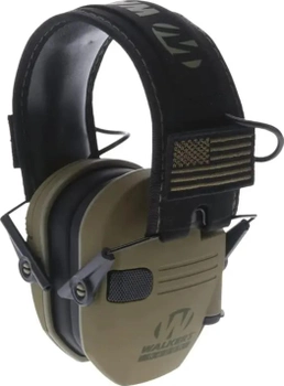 Активні захисні навушники Walker’s Razor Slim Green (ODG) (GWP-RSEMPAT-ODG)