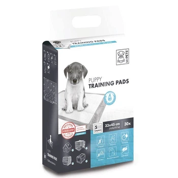 Пелёнки для приучения щенков к туалету M-Pets Puppy Training Pads 45х33 см / 30 шт. (6953182724384)