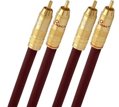 Аудиокабель Hi-Fi 2RCA-2RCA Oehlbach NF 214 Master 50 0,5m Burgundy