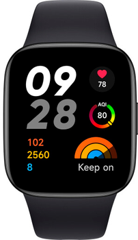 Smartwatch Xiaomi Redmi Watch 3 Black (BHR6851GL)