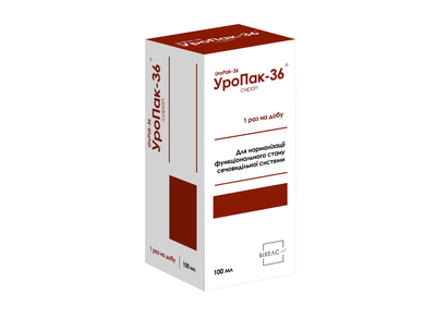 Препарат БІХЕЛС УроПак-36 сироп 100 мл (538520)