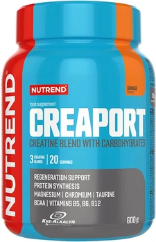 Передтренувальний комплекс Nutrend Creaport порошок 600 г Апельсин (8594014868487)