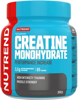 Передтренувальний комплекс Nutrend Creatine Monohydrate порошок 300 г (8594073174949)