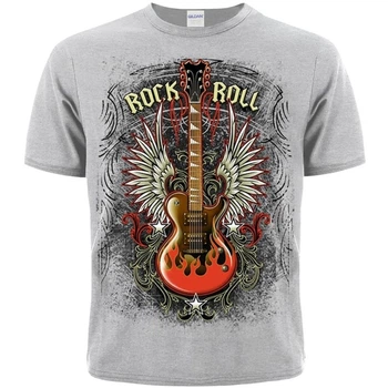 Меланж футболка Rock’n’Roll (гітара), Розмір XL