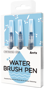 Водяные кисти Arrtx Water brush 3 шт (LC303021)