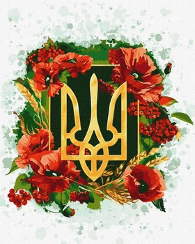 Картина по номерам 40×50 см. Цветущий трезубец. Идейка&nbsp;КНО5009