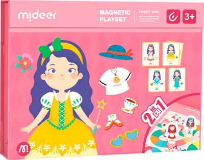 Магнитная книга MiDeer 2 в 1 Девчата (MD3233)