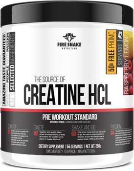 Fire Snake Creatine HCL 300 g Currant (5903268532908)