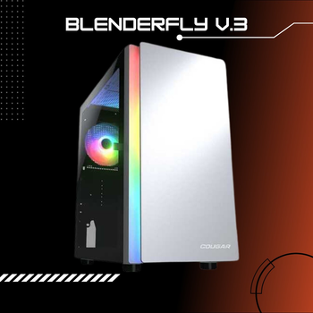 Рабочая станция ПК BlenderFly v3 (RTX 3080 10GB/ i7-11700F / DDR4 32GB / SSD 256GB / HDD 2000GB)