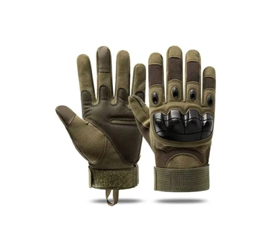 Тактичні рукавички Олива XL