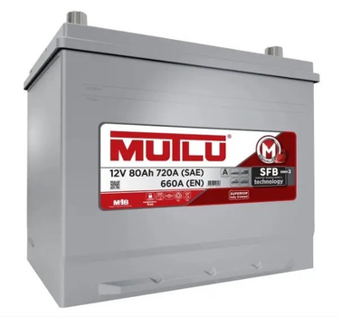 MUTLU SFB S3 6CT-80Ah/720A L+ Asia D26.80.066.D