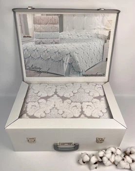 Покрывало Maison D'or Махровое Celestina 220х240 Lilac