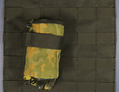 Карабин + хомут Velcro MOLLE Олива