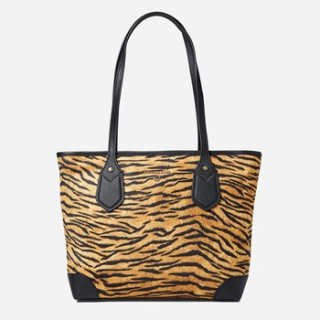 Сумка шоппер женская Michael Kors 410906077 Оранжевая (1159779621)