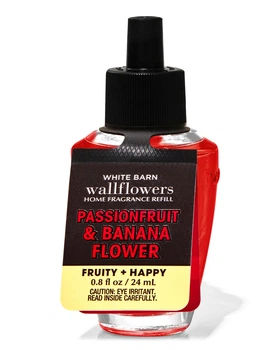 Освежитель воздуха Wallflowers Bath & Body Works PASSIONFRUIT & BANANA FLOWER BBW0242W 24 мл Красный