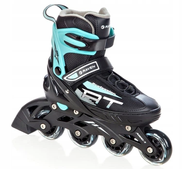 Раздвижные ролики Raven Profession Black/Mint размер 38-41 (smj379)