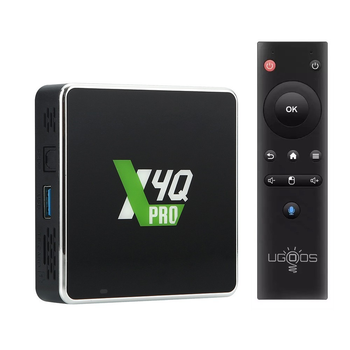 Смарт приставка Ugoos X4Q PRO 4/32 + аеропульт, Amlogic S905X4, Android 11