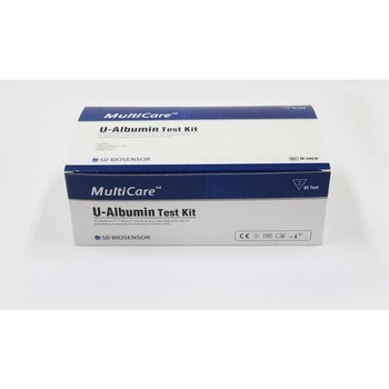 Тест-смужки для визначення мікроальбуміну MultiCare, 20 шт