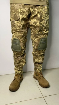 Тактические штаны с наколенниками пиксель рип-стоп 46 (S)