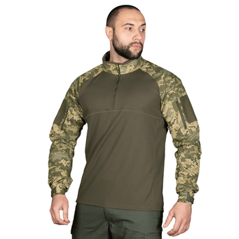 Боевая рубашка тактическая летняя CamoTec CM RAID MM14/Olive убакс пиксель M