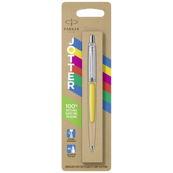 Кулькова ручка Parker JOTTER 17 Plastic Yellow CT BP блістер 15 336