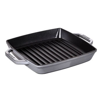 Сковорідка-гриль Staub Cast Iron 28х28 см сіра (40511-684-0)