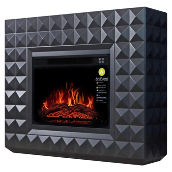 Электрокамин ArtiFlame Diamond AF23S черный