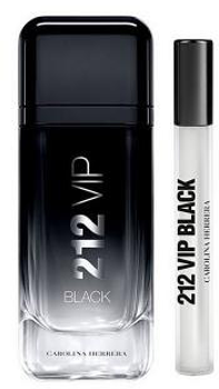 Подарунковий набір для чоловіків Carolina Herrera 212 VIP Men Black (8411061011669)