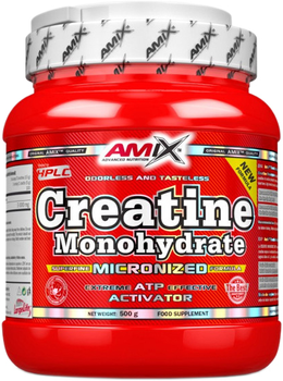 Amix Creatine Monohydrate Powder 500 g Jar (8594159531642)