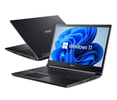 Ноутбук Acer Aspire 7 R5-5625U/16GB/512/Win11X RTX3050 Игровой / Сканер отпечатка пальца