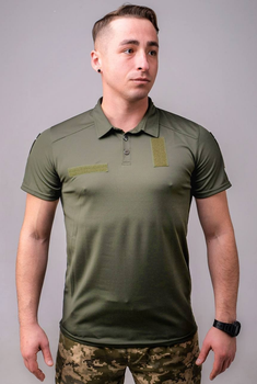 Тактическая футболка поло GorLin 46 Хаки (Т-42)
