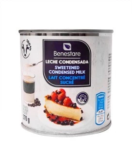 Згущене молоко Benestare Leche Condensada, 370 г. Іспанія