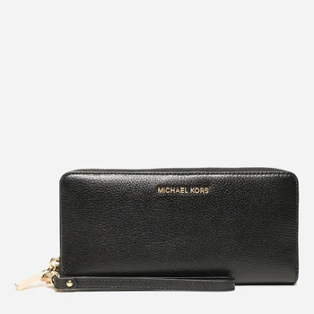 Кошелек кожаний Michael Kors TRAVEL CONTINENTAL 34F9GM9E9L001 Черный (800070281852)