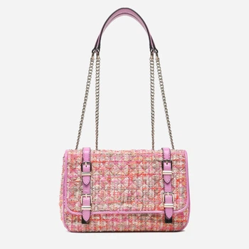 Сумка крос-боді жіноча GUESS ADAM CONVERTIBLE XBODY FLAP HWTF8694210-FMU Фуксія (800070292899)