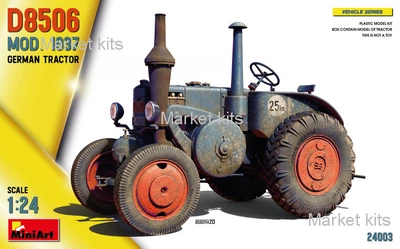 Немецкий трактор D8506 мод. 1937 г. 1:24 MINIART (MA24003)