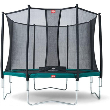 Батут Berg Favorit 380 см Green із захисною сіткою Comfort