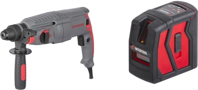 Набір Перфоратор Intertool SDS-plus DT-0180 + Лазерный Уровень Intertool MT-3050