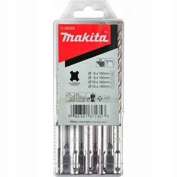 Набор сверл по бетону SDS plus Makita D-36049 5 шт.