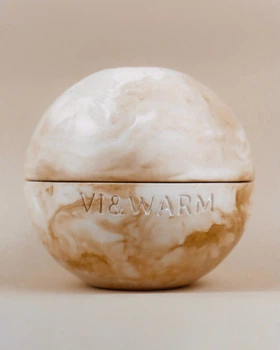 Соевая свеча VI&WARM Planet с трема фитилями