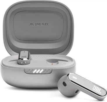 Навушники JBL Live Flex Silver (JBLLIVEFLEXSVR)