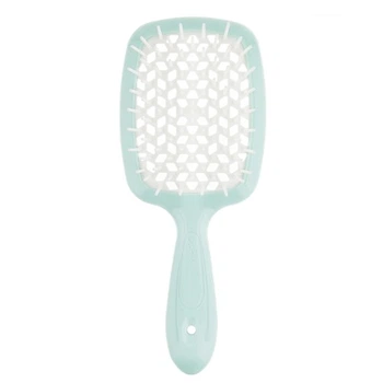 Расческа для волос Janeke Superbrush Мятная с белым