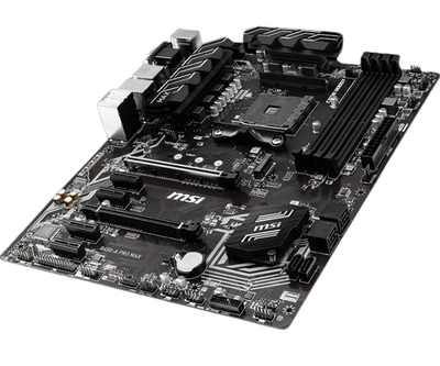 Материнська плата ATX MSI B450-A PRO MAX Socket AM4/AMD B450/1xHDMI/VGA/DVI-D
